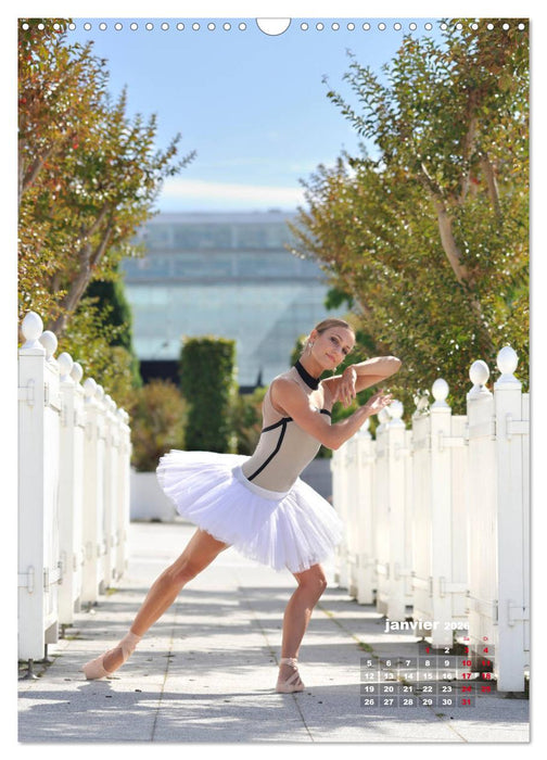 Des danseurs dans la ville 4 L'Oeil et le Mouvement (CALVENDO Calendrier mensuel 2026)