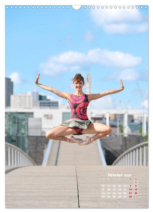 Des danseurs dans la ville 4 L'Oeil et le Mouvement (CALVENDO Calendrier mensuel 2026)