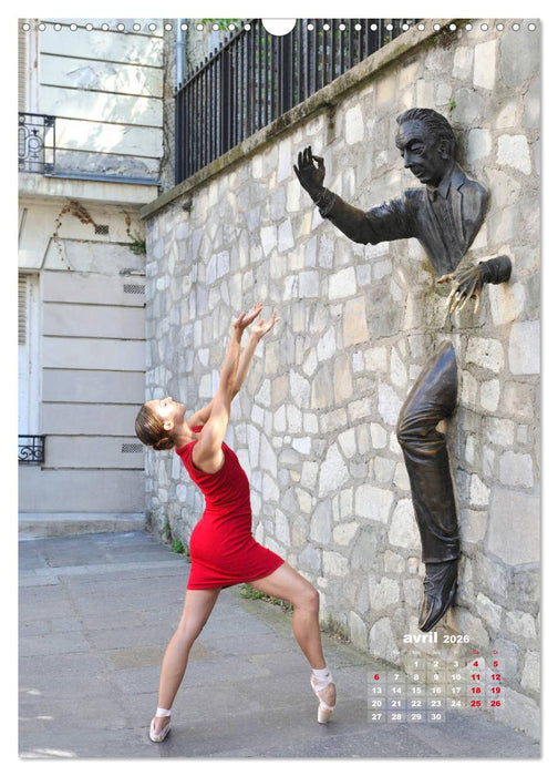 Des danseurs dans la ville 4 L'Oeil et le Mouvement (CALVENDO Calendrier mensuel 2026)