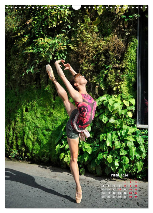 Des danseurs dans la ville 4 L'Oeil et le Mouvement (CALVENDO Calendrier mensuel 2026)