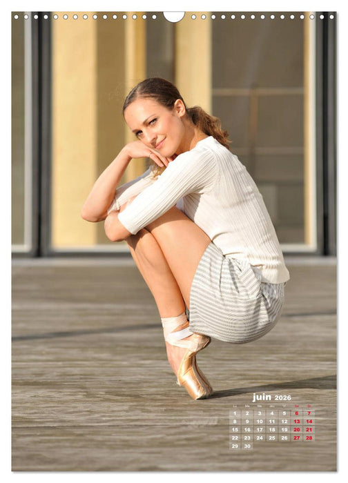 Des danseurs dans la ville 4 L'Oeil et le Mouvement (CALVENDO Calendrier mensuel 2026)