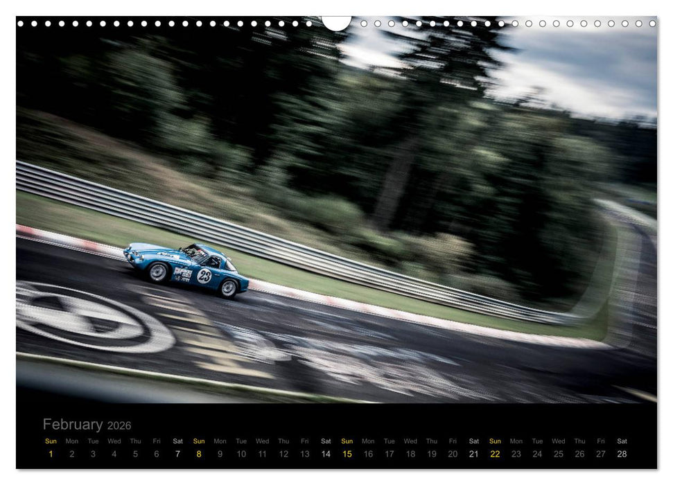 Classic TVR Racing (CALVENDO Monthly Calendar 2026)