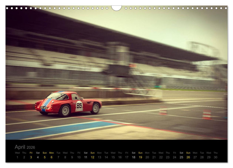 Classic TVR Racing (CALVENDO Monthly Calendar 2026)
