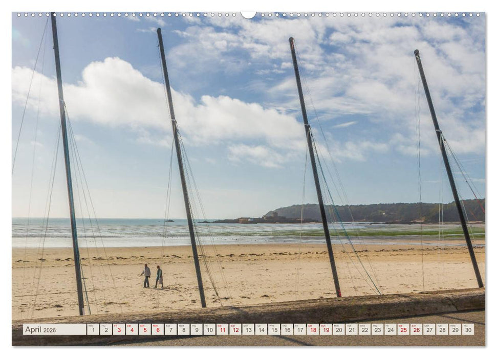 JERSEY THE CHANNEL ISLAND (CALVENDO Monthly Calendar 2026)