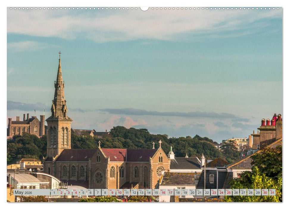 JERSEY THE CHANNEL ISLAND (CALVENDO Monthly Calendar 2026)