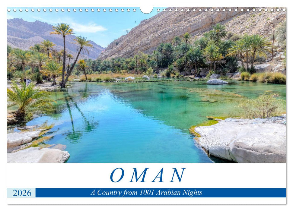 Oman (CALVENDO Monthly Calendar 2026)