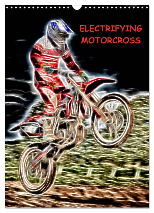 Electrifying Motorcross (CALVENDO Monthly Calendar 2026)