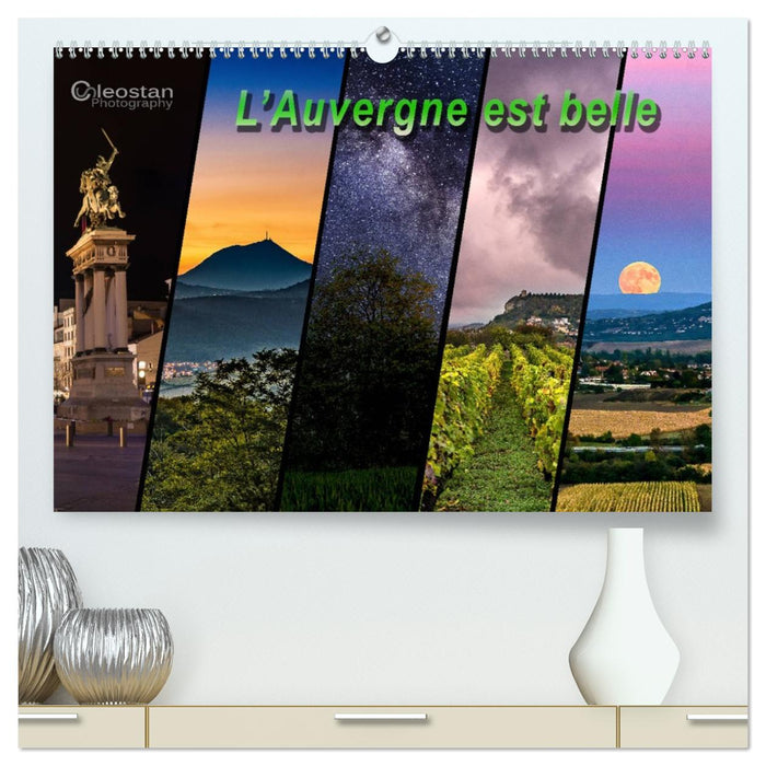 L'Auvergne est belle (CALVENDO Calendrier supérieur 2026)