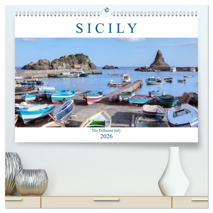 Sicily The Different Italy (CALVENDO Premium-Calendar 2026)