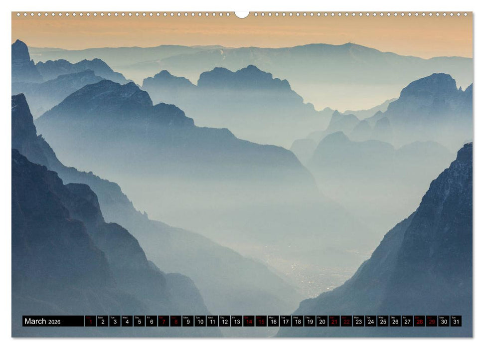 The Dolomites Mountains (CALVENDO Premium-Calendar 2026)