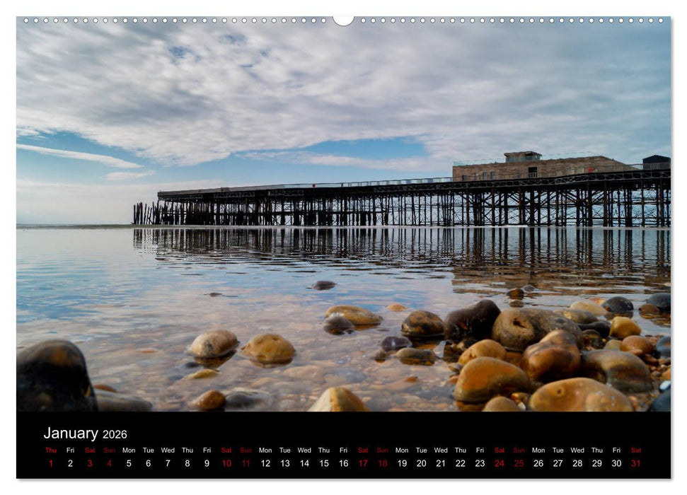 Photographs of Hastings and St Leonards (CALVENDO Premium-Calendar 2026)