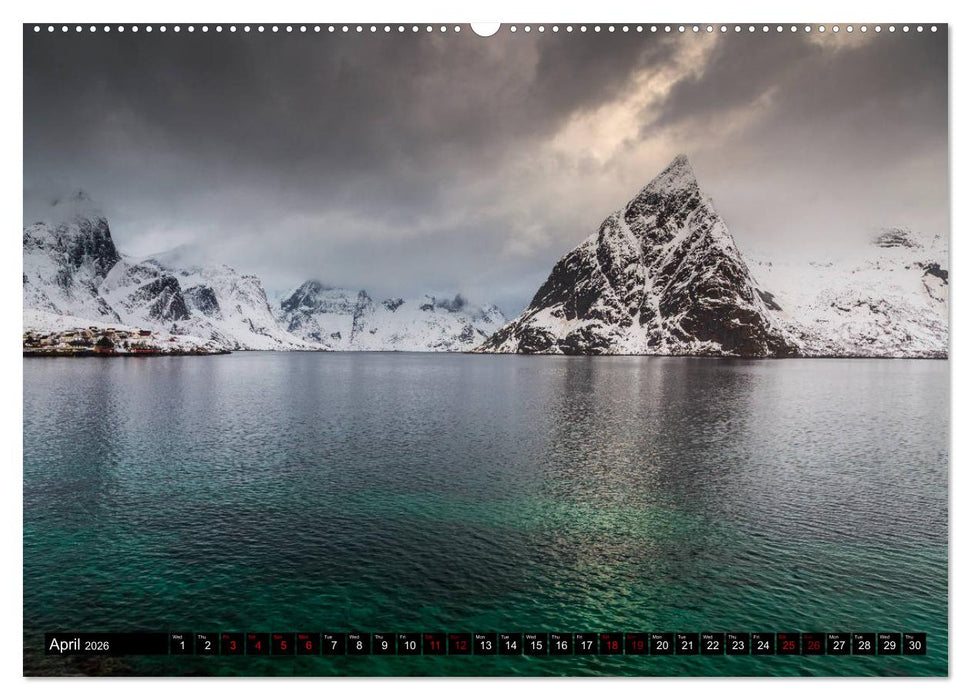 Lofoten. Nature Water Light (CALVENDO Premium-Calendar 2026)