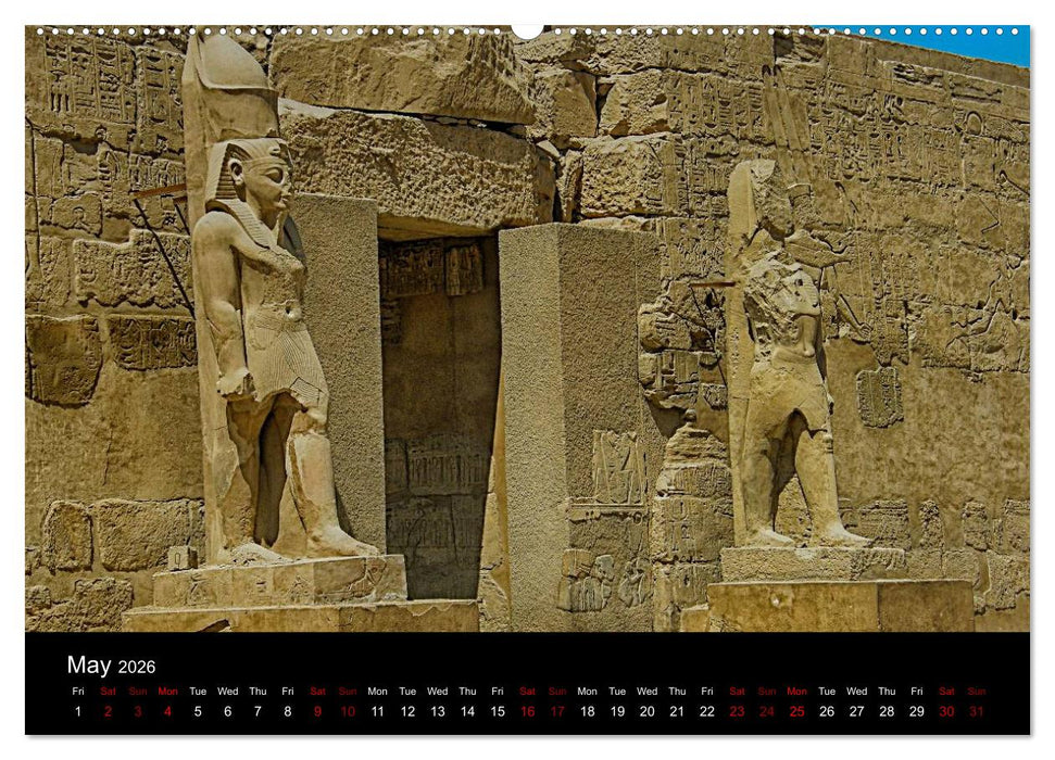 On the trail of the ancient Egypt (CALVENDO Premium-Calendar 2026)
