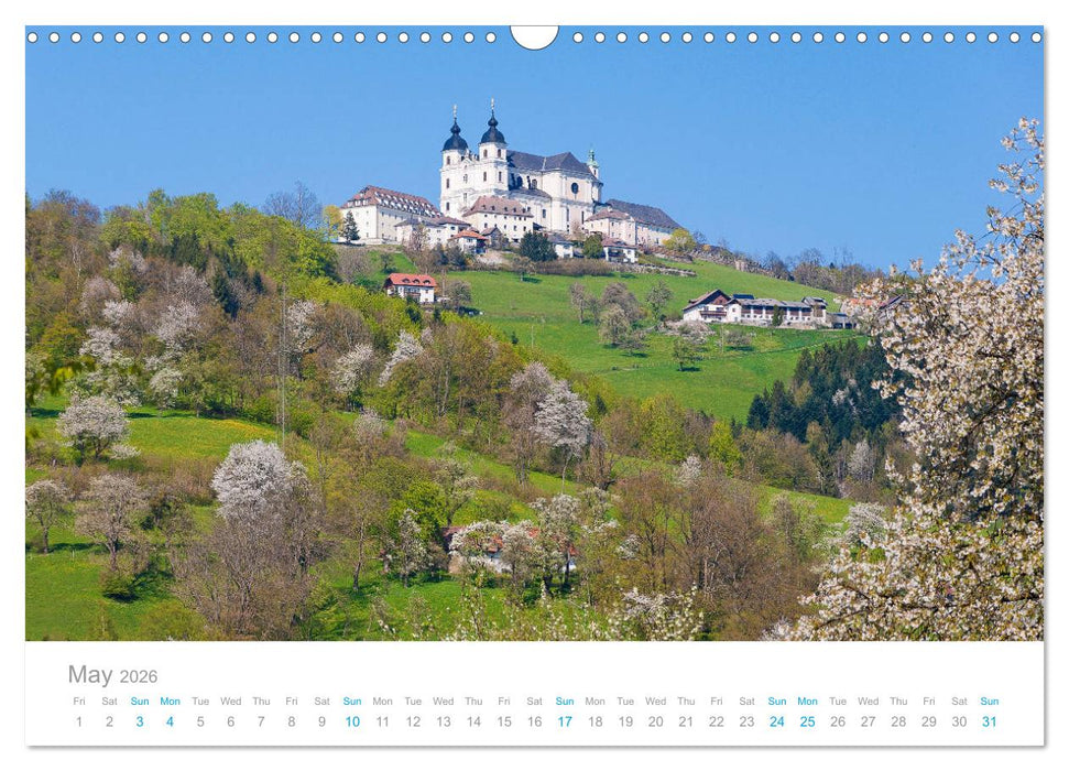 Touring Austria (CALVENDO Monthly Calendar 2026)