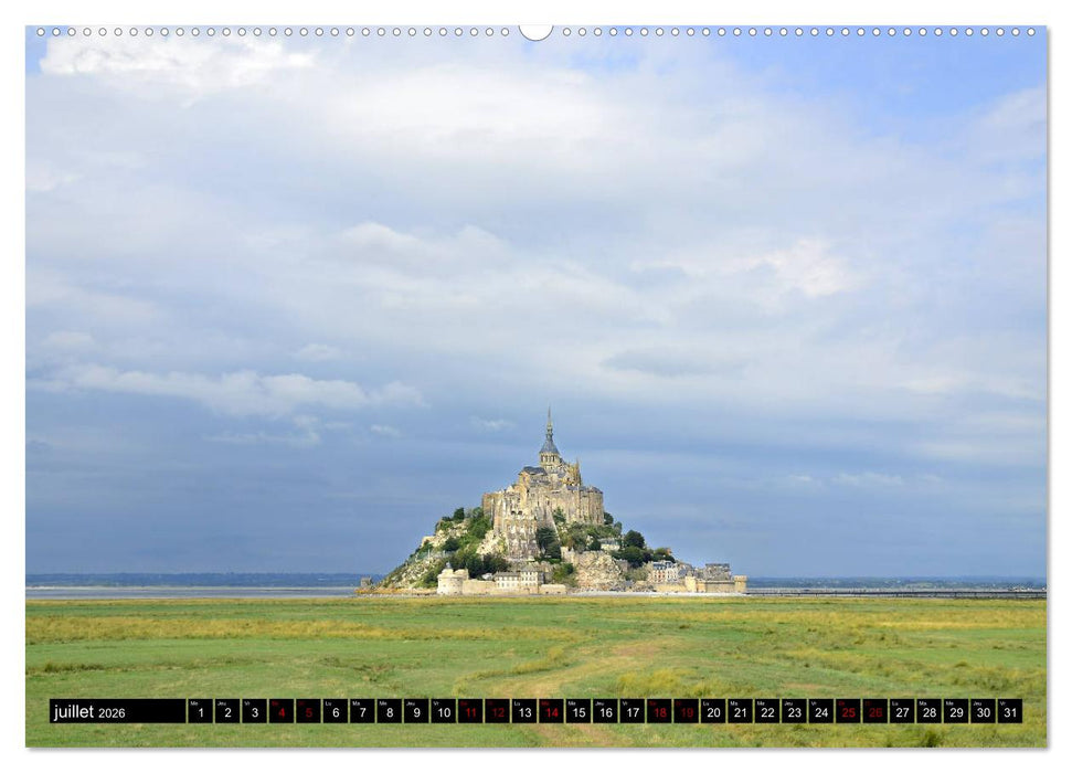Mont Saint-Michel (CALVENDO Calendrier supérieur 2026)