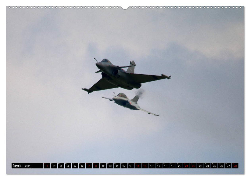 En mémoire de la Grande Guerre Le Rafale (CALVENDO Calendrier supérieur 2026)