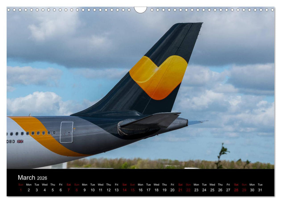 Commercial Airlines (CALVENDO Monthly Calendar 2026)