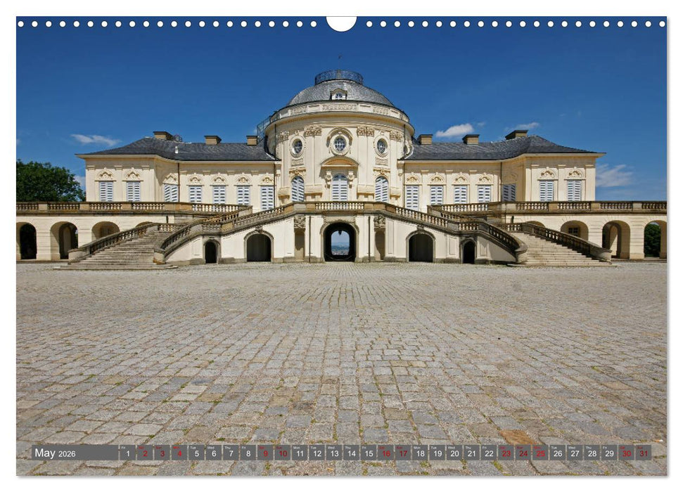 Castles from South Germany (CALVENDO Monthly Calendar 2026)