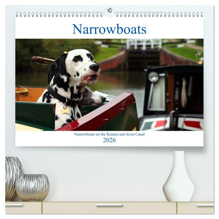 Narrowboats (CALVENDO Premium-Calendar 2026)