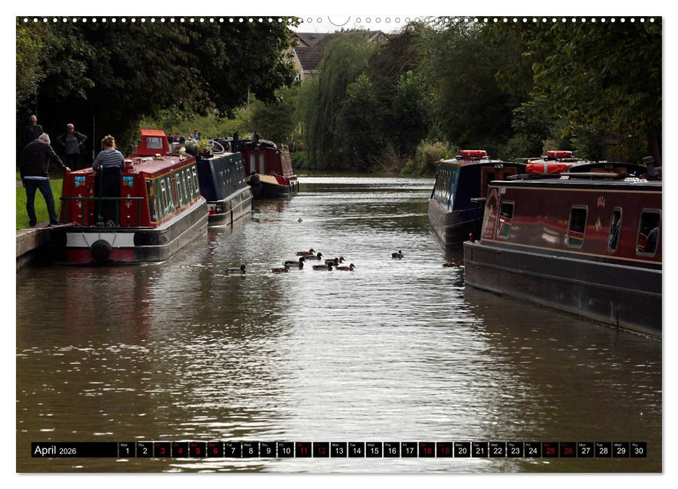 Narrowboats (CALVENDO Premium-Calendar 2026)