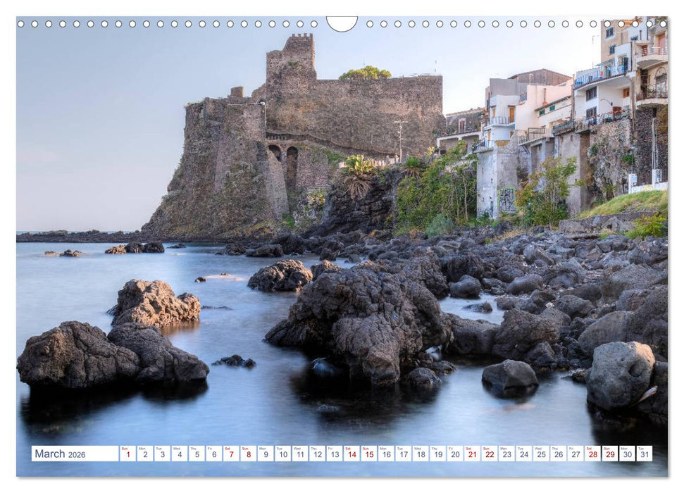 Sicily The Different Italy (CALVENDO Monthly Calendar 2026)