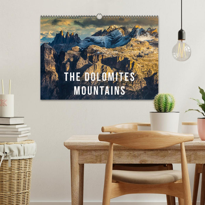 The Dolomites Mountains (CALVENDO Monthly Calendar 2026)