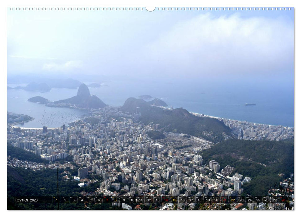 Tout simplement Rio de Janeiro (CALVENDO Calendrier supérieur 2026)