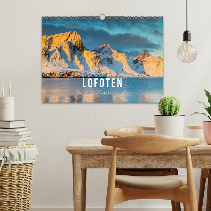 Lofoten. Nature Water Light (CALVENDO Monthly Calendar 2026)