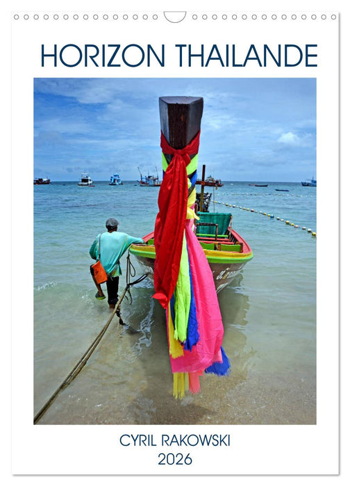 HORIZON THAILANDE (CALVENDO Calendrier mensuel 2026)