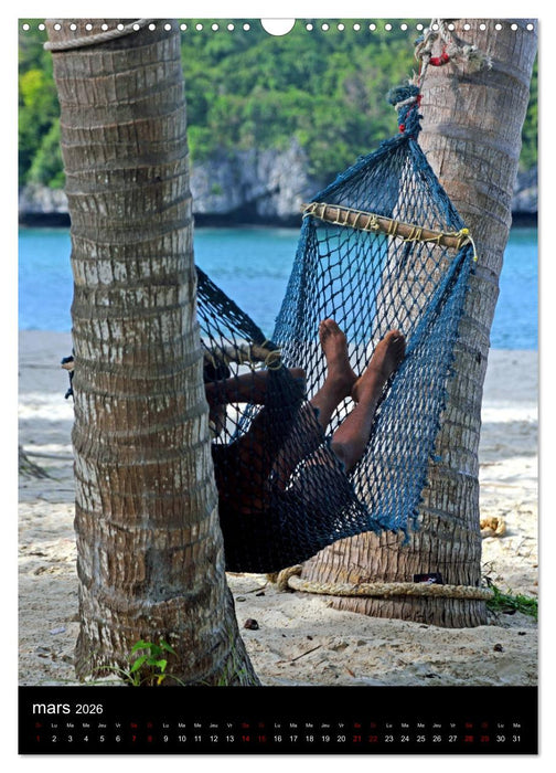 HORIZON THAILANDE (CALVENDO Calendrier mensuel 2026)