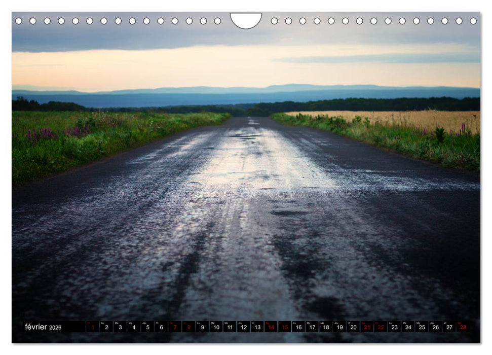 Paysages du Québec (CALVENDO Calendrier mensuel 2026)