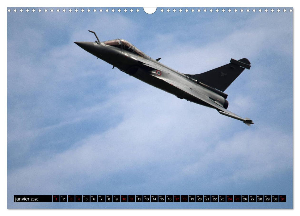 En mémoire de la Grande Guerre Le Rafale (CALVENDO Calendrier mensuel 2026)