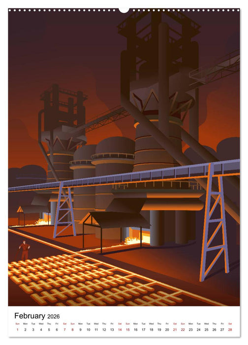 Ilkeston, Past and Present (CALVENDO Premium-Calendar 2026)