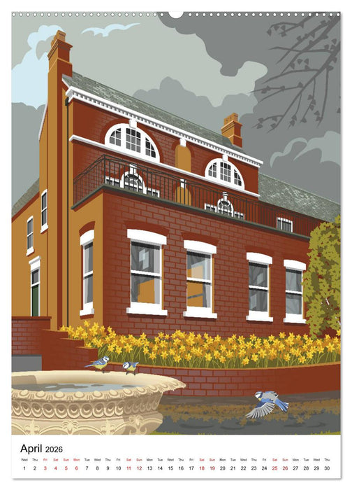 Ilkeston, Past and Present (CALVENDO Premium-Calendar 2026)