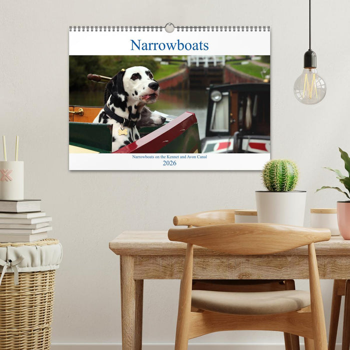 Narrowboats (CALVENDO Monthly Calendar 2026)