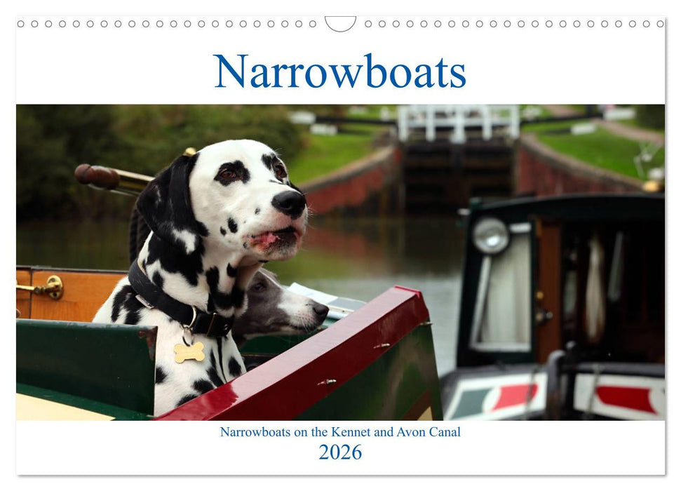 Narrowboats (CALVENDO Monthly Calendar 2026)