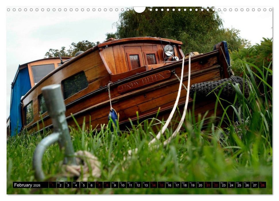 Narrowboats (CALVENDO Monthly Calendar 2026)