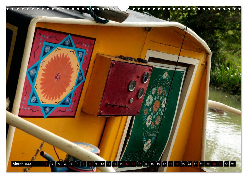 Narrowboats (CALVENDO Monthly Calendar 2026)