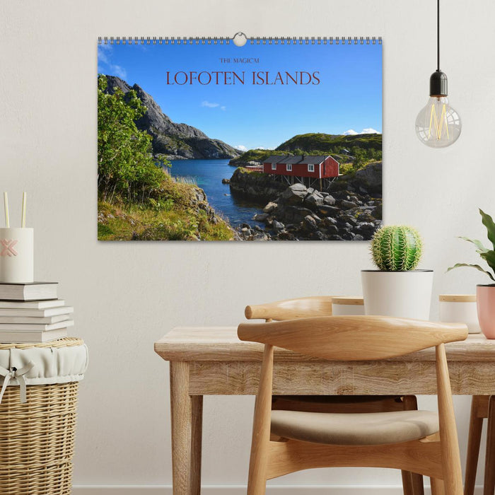 The magical Lofoten Islands (CALVENDO Monthly Calendar 2026)