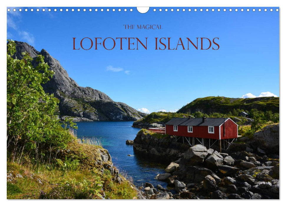 The magical Lofoten Islands (CALVENDO Monthly Calendar 2026)
