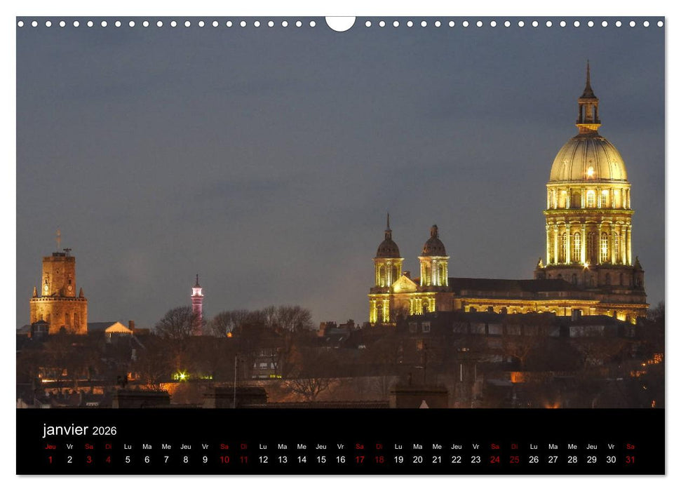 La beauté de la Côte d'Opale (CALVENDO Calendrier mensuel 2026)