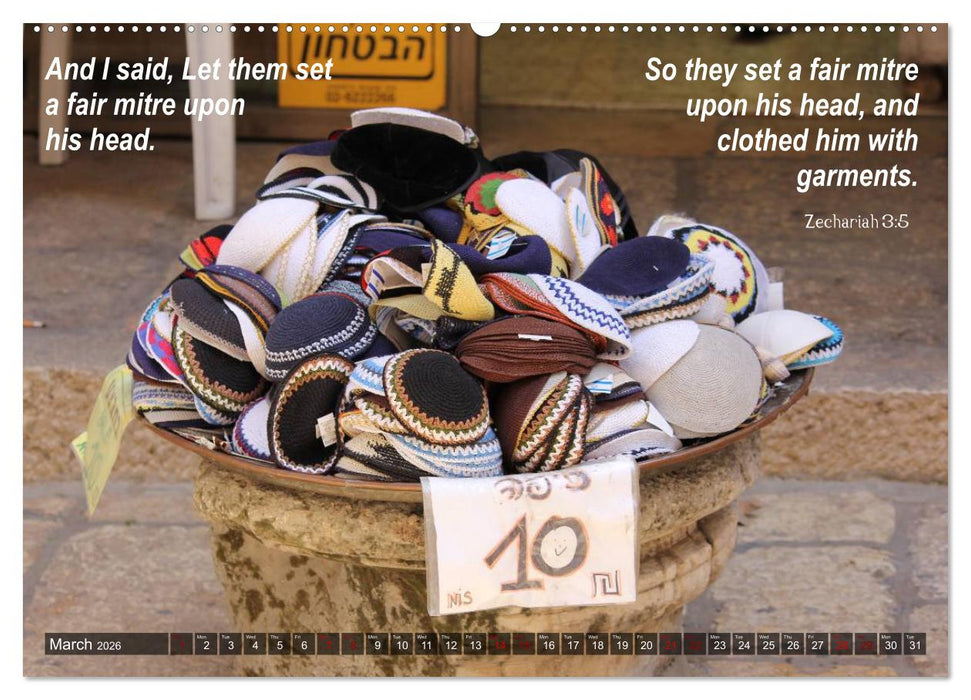 ISRAEL (CALVENDO Premium-Calendar 2026)