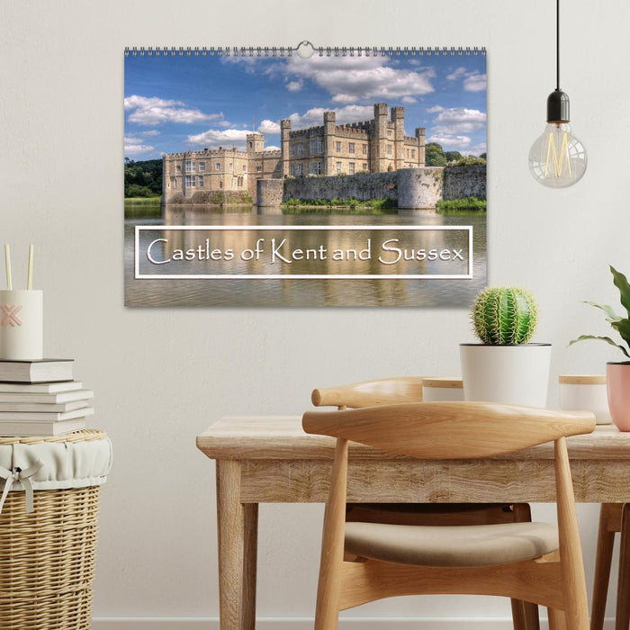 Castles of Kent and Sussex (CALVENDO Monthly Calendar 2026)