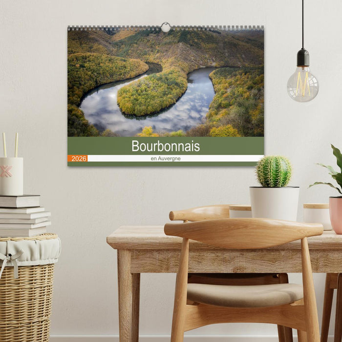 Bourbonnais en Auvergne (CALVENDO Calendrier mensuel 2026)