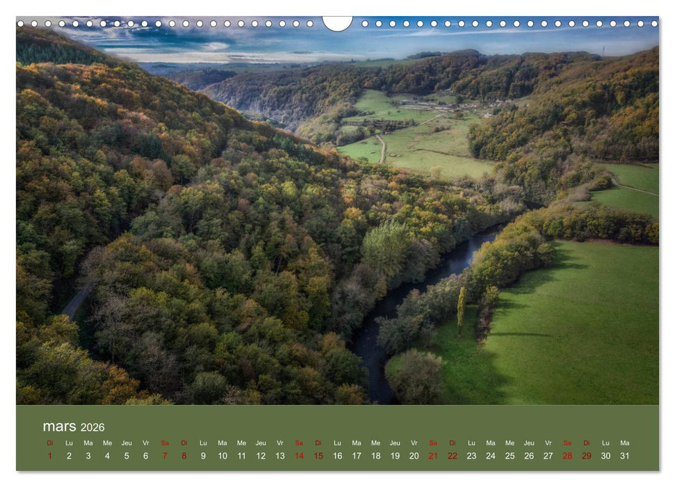 Bourbonnais en Auvergne (CALVENDO Calendrier mensuel 2026)