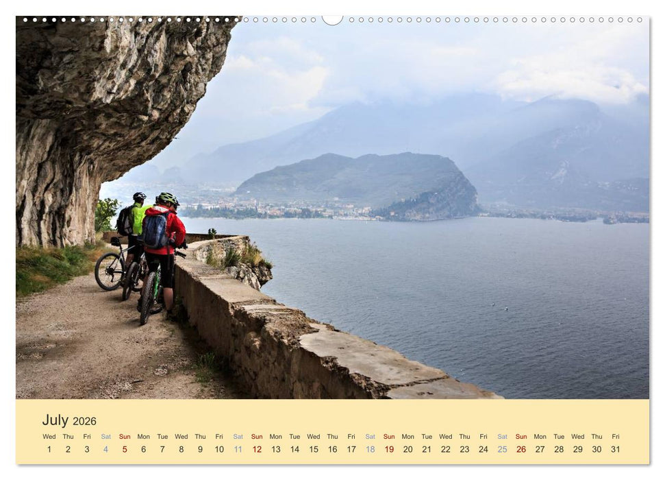 Riva del Garda - the pearl of Lake Garda (CALVENDO Premium-Calendar 2026)
