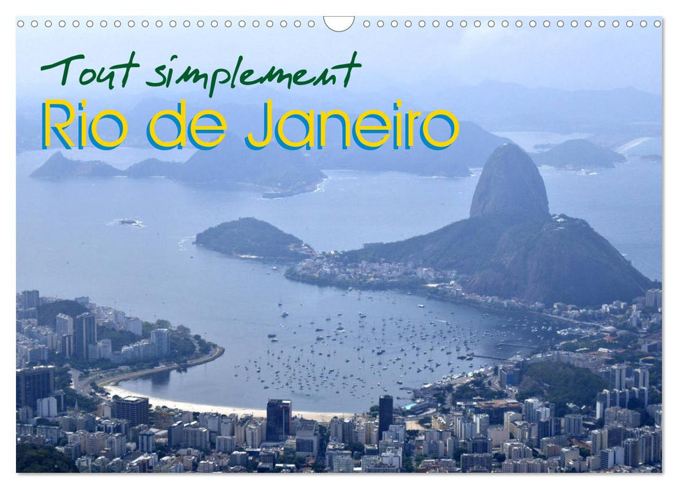 Tout simplement Rio de Janeiro (CALVENDO Calendrier mensuel 2026)