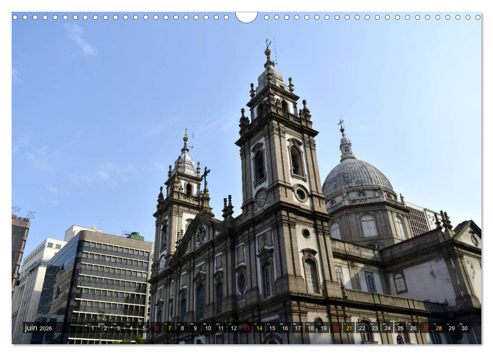 Tout simplement Rio de Janeiro (CALVENDO Calendrier mensuel 2026)