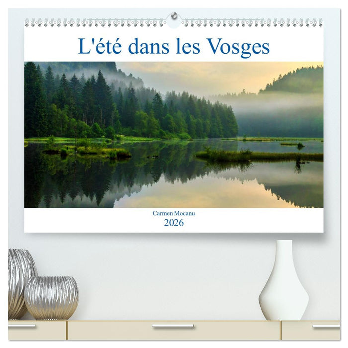L'été dans les Vosges (CALVENDO Calendrier supérieur 2026)