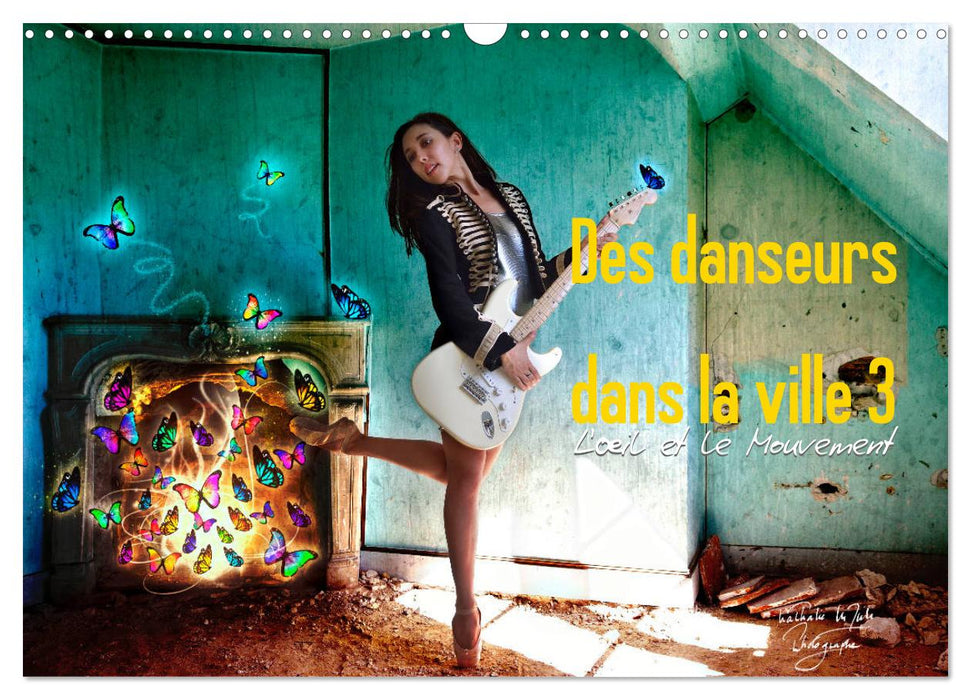 Des danseurs dans la ville 3 L'Oeil et le Mouvement (CALVENDO Calendrier mensuel 2026)